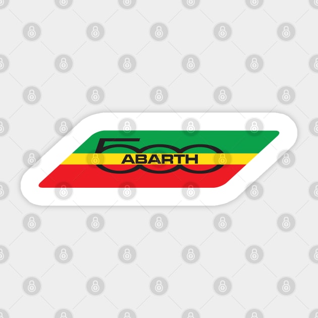 500 ABARTH Sticker by CreativePhil